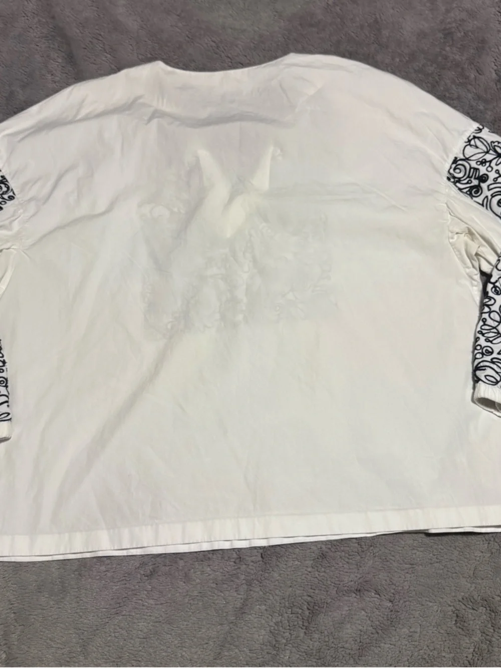 Tory Burch Embroidered Tunic Top